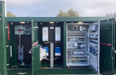 DVE Automatisering behuizing met besturingen