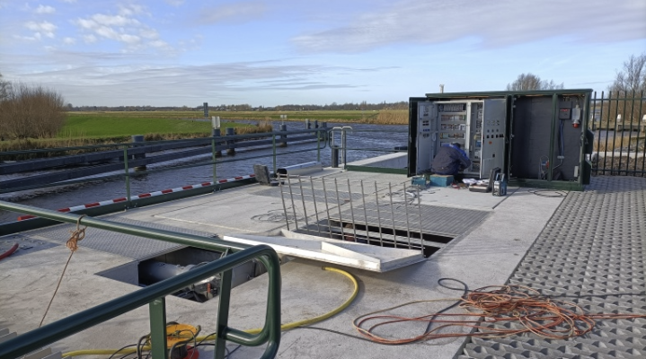 DVE Automatisering Waterkwaliteitsscherm Wilnis