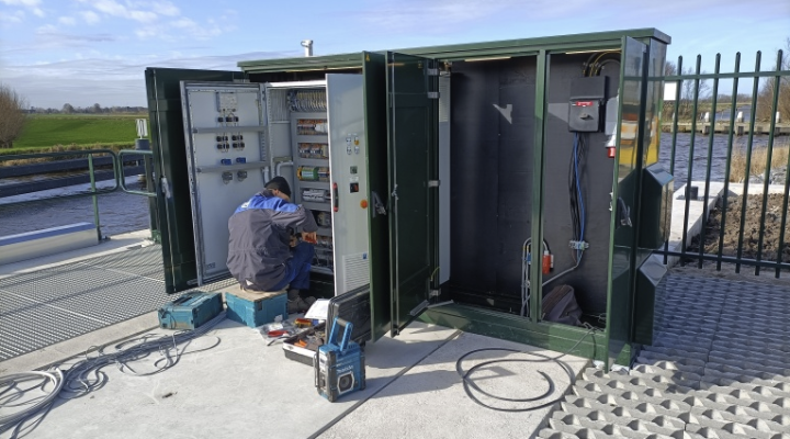 DVE Automatisering Waterkwaliteitsscherm Wilnis