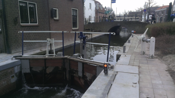 DVE Automatisering zelfbedieningsluis Oudewater
